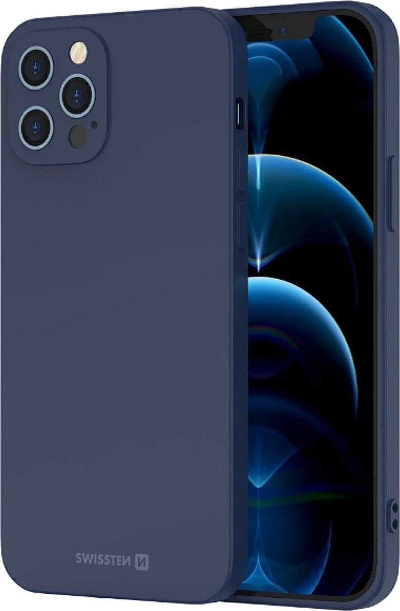 Swissten Soft Joy Case for iPhone 14 Plus - Blue