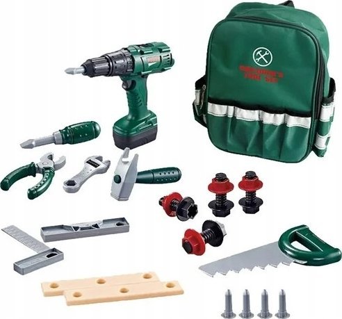 Zestaw Narzędzi Z Plecakiem, Wkrętarka, Narzędzia, Akcesoria Do Majsterkowania