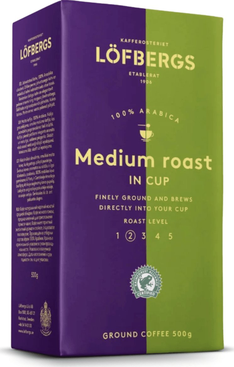 Kawa mielona Lofbergs Medium Roast 500 g