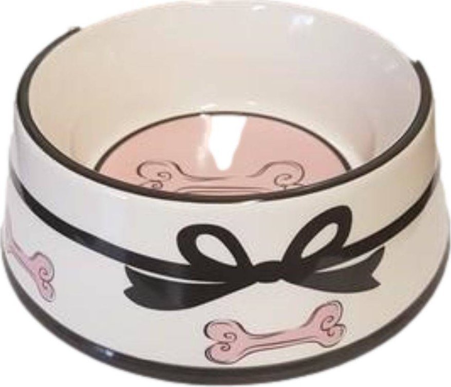 Yarro International YARRO MISKA CERAMICZNA DLA PSA CZARNA KOKARDKA 18,5x7cm