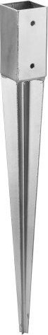 Domax Podstawa słupa kotwa wbijana 4,6x55 cm