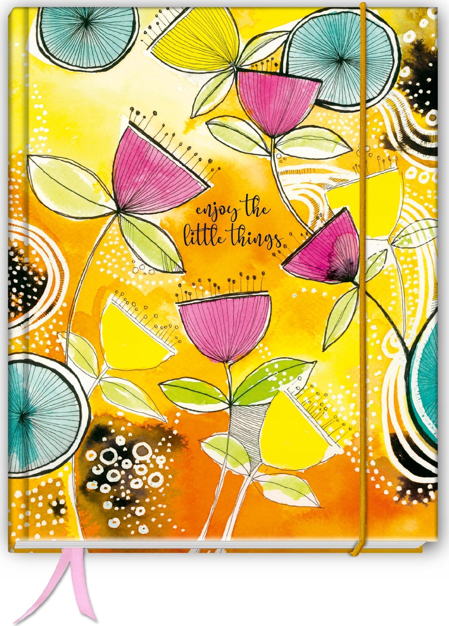 TadaPlanner Bullet journal szyty 214 stron notatnik A5 w kropki pamiętnik