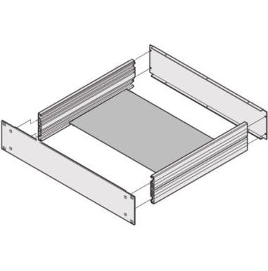 Płyta montażowa SCHROFF MultipacPRO, głębokość 150 mm