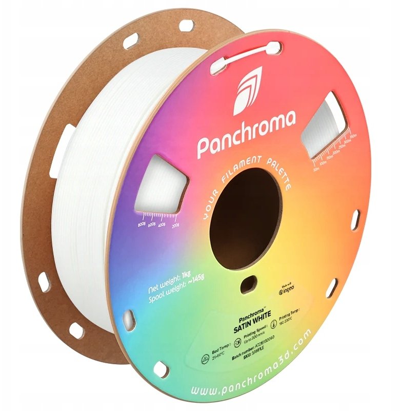Panchroma PLA Satin 1.75mm 1kg - Satin White