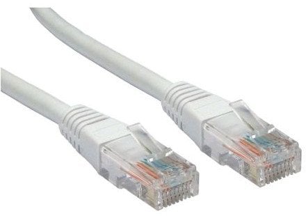 Cbl/7M Shield CAT5E Mld Patch CBL White