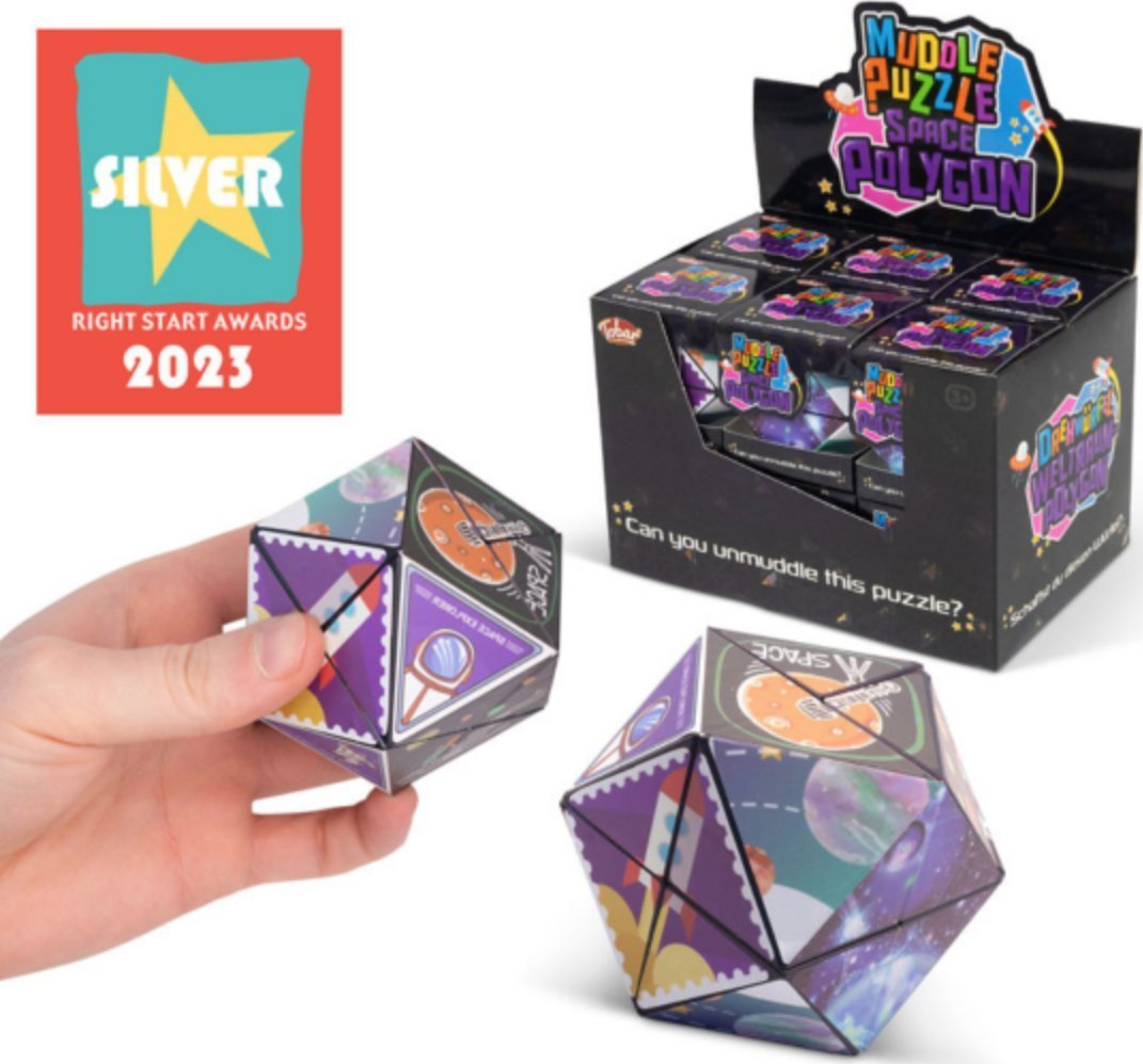 Łamigłówka Muddle Puzzle Space Polygon