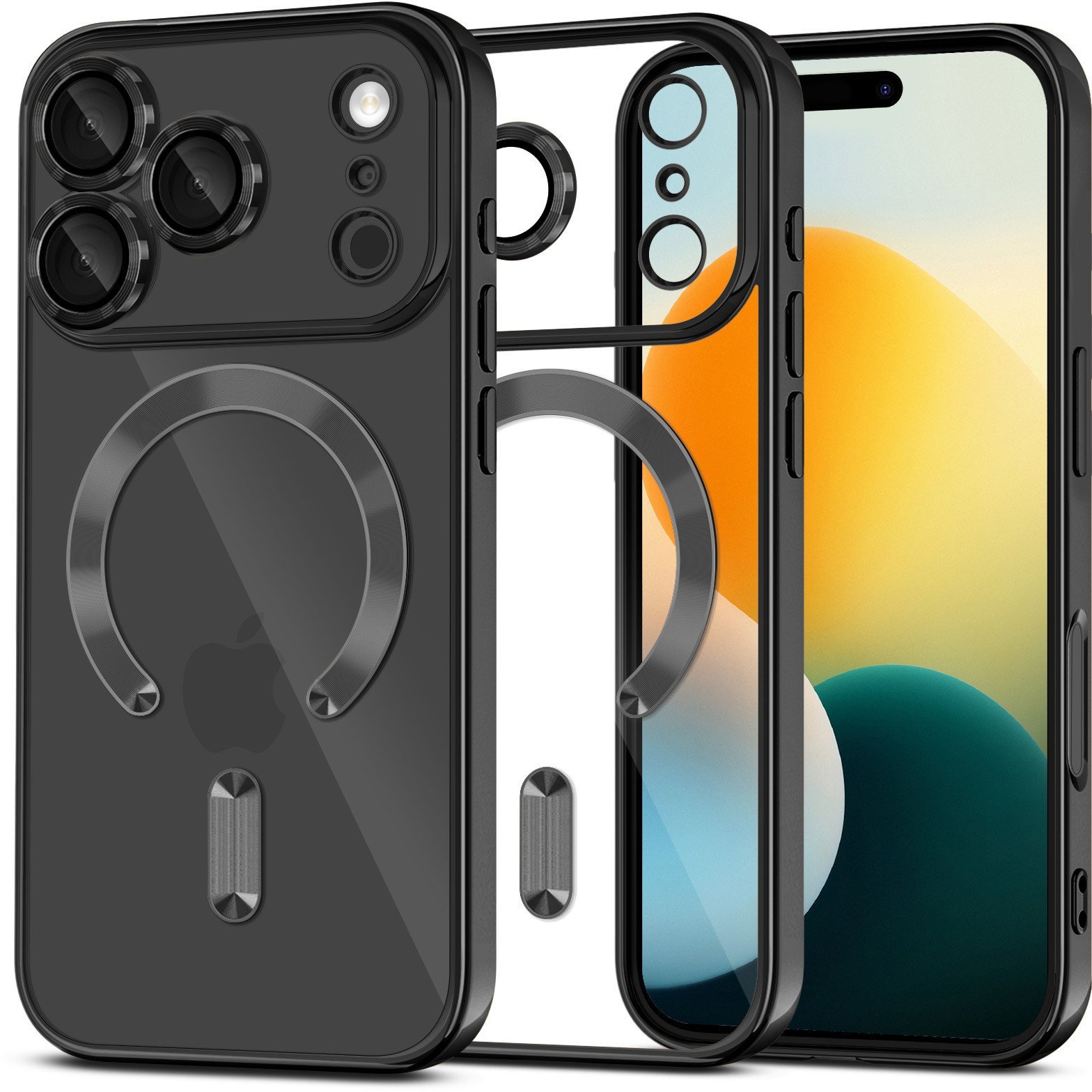 Etui Tech-Protect MagFlex MagSafe do Apple iPhone 17 Pro Max Shiny Black