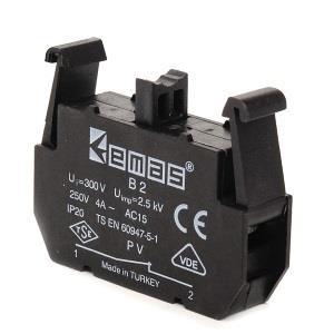 Promet Element łączeniowy 1NC do kaset sterowniczych PV T0 - PVB2