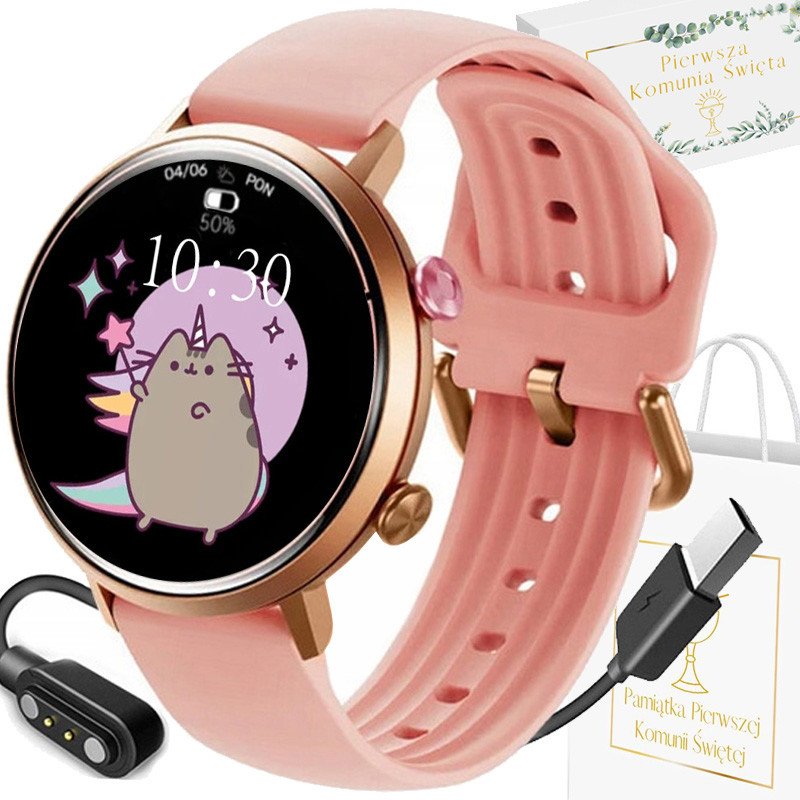 Zegarek dziecięcy SMARTWATCH KOMUNIA Rubicon RNCF29 original