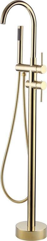 Bateria wannowa INDES Złota bateria wolnostojąca wannowa INDES