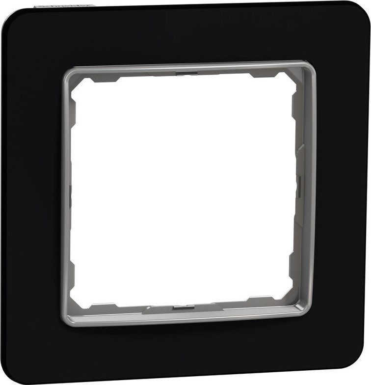 Schneider Electric Sedna Elements, Ramka 1-krotna, szkło czarne