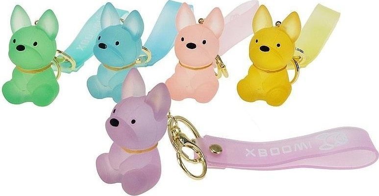 Brelok pies z zawieszką MIX