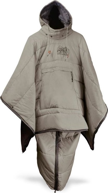 Offlander OFFLANDER PONCZO KEMPINGOWE OCIEPLANE WODOODPORNE KHAKI