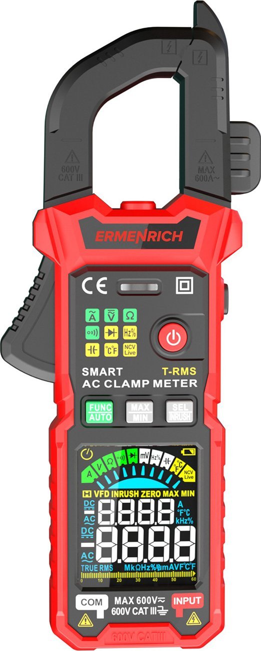 Ermenrich Cyfrowy miernik cęgowy Ermenrich Ping MK30