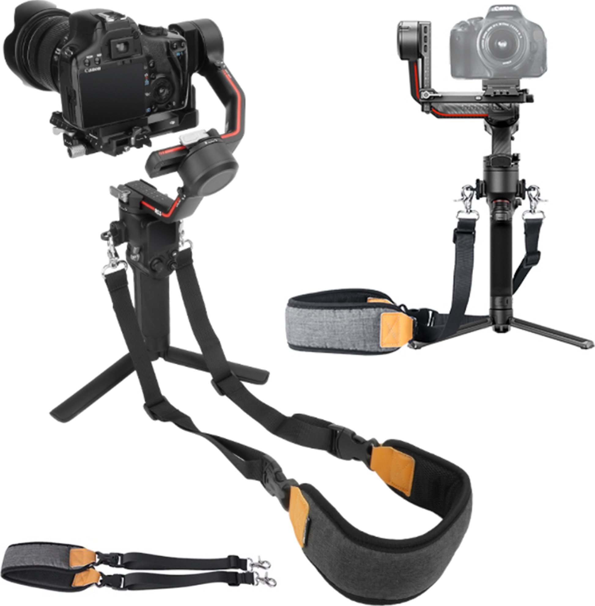 SunnyLife SMYCZ REGULOWANA UCHWYT NA SZYJĘ DO DJI RS 3 / RS 3 PRO / RS 2 / RSC 2 / S / SC