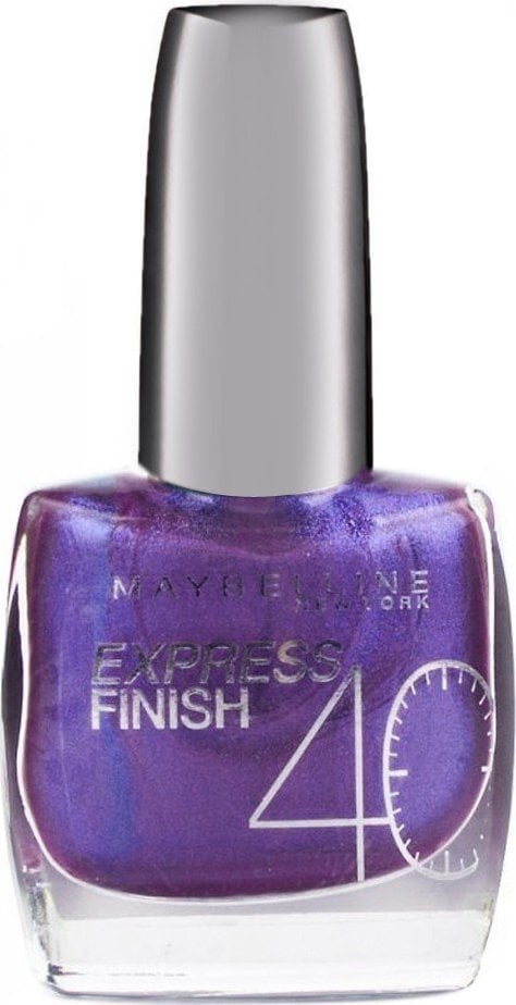 Maybelline Maybelline, Express Finish 40 Seconds, Nail Polish, Nr. 250, Deep Violet, 10 ml For Women