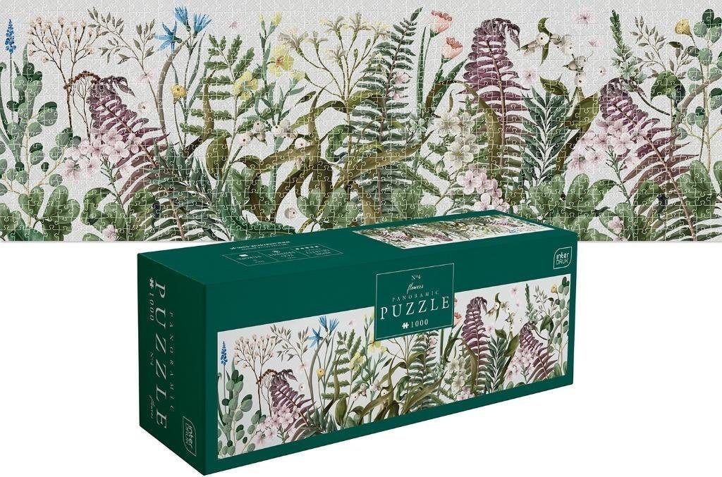 Puzzle panoramiczne 1000 Flowers 4