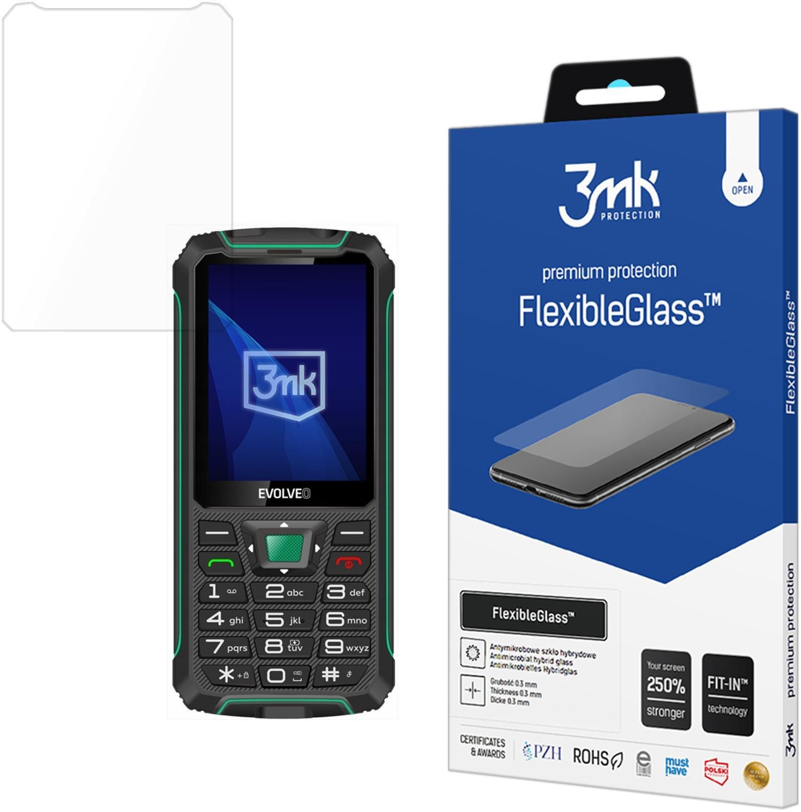 3MK EVOLVEO STRONGPHONE W4 - FLEXIBLEGLASS