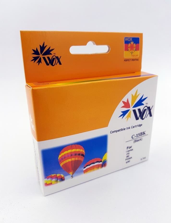 Tusz THI Zgodny Tusz Czarny do Canon i70 i80 IP90 / BCI 15B 8190A002 / Black / 8ml / zamiennik uniwersalny