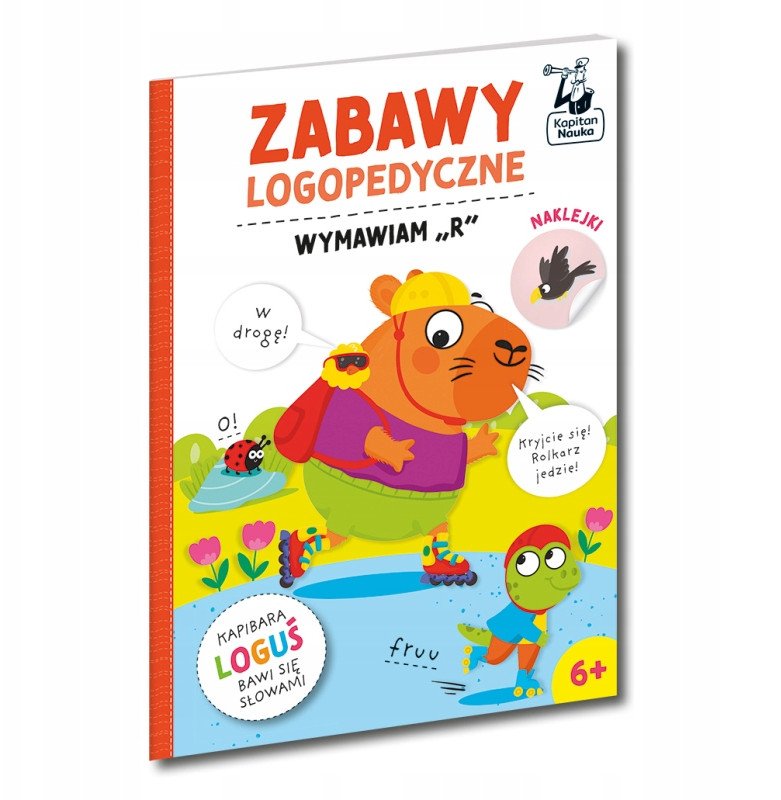 Kapitan Nauka. Zabawy logopedyczne. Wymawiam r
