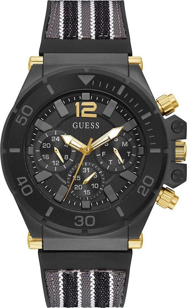 Zegarek Guess Zegarek męski Guess GW0415G3 czarny