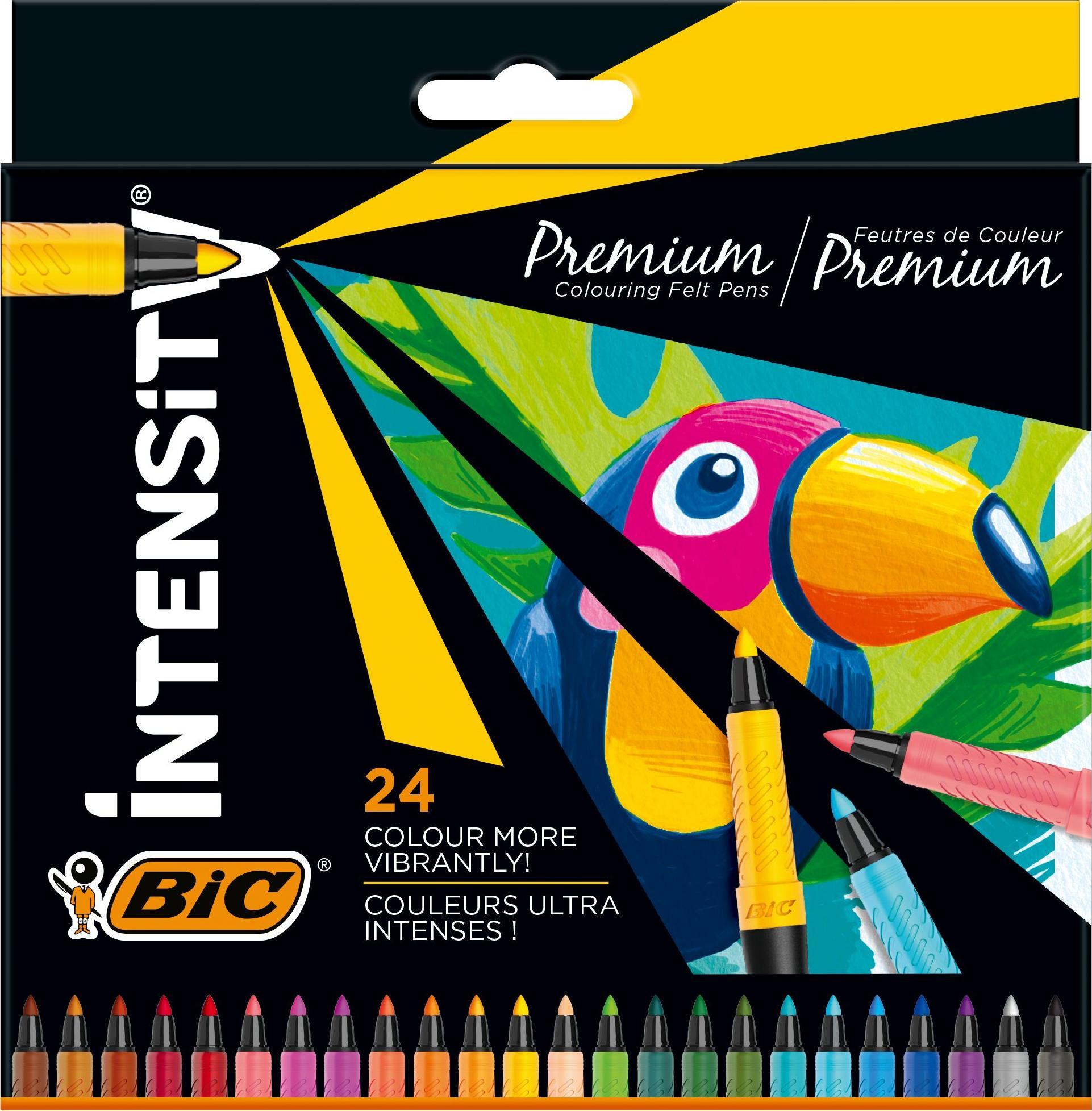 Bic FLLAMASTRY INTENSITY PREMIUM BIC 24 KOLORÓW