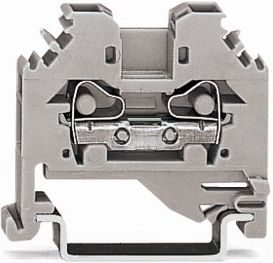 Wago Złączka szynowa 2-przewodowa 4mm2 szara (281-101)