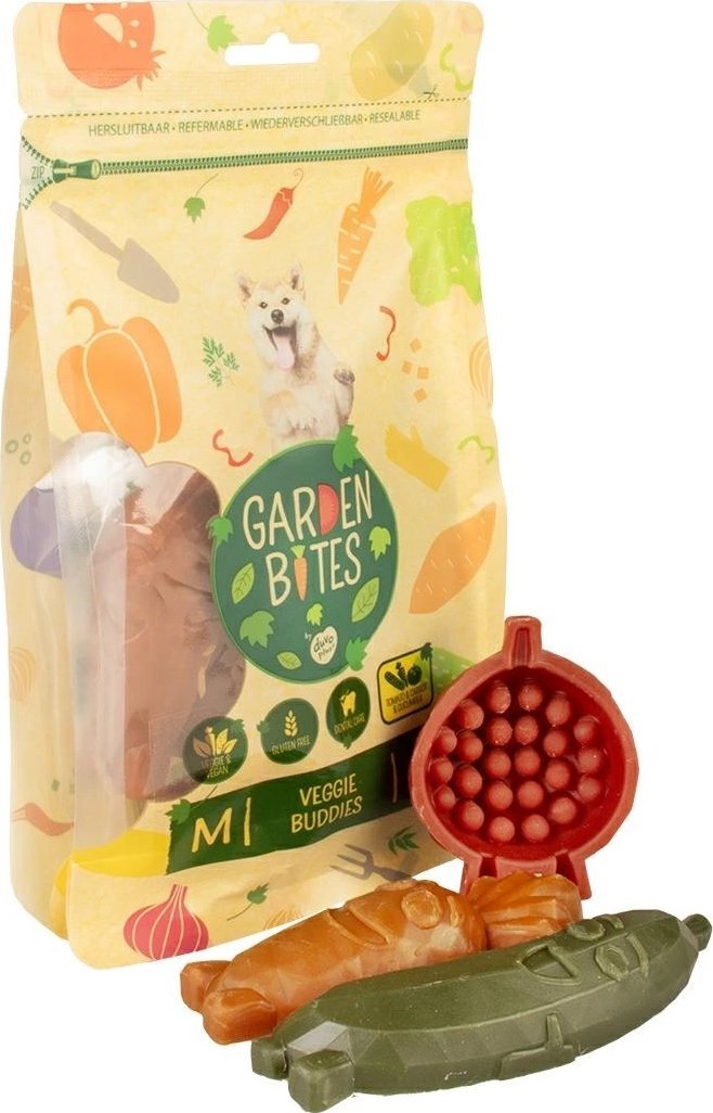 Duvo+ GARDEN BITES VEGGIE BUDDIES "M" 8.5cm 6szt 3/36