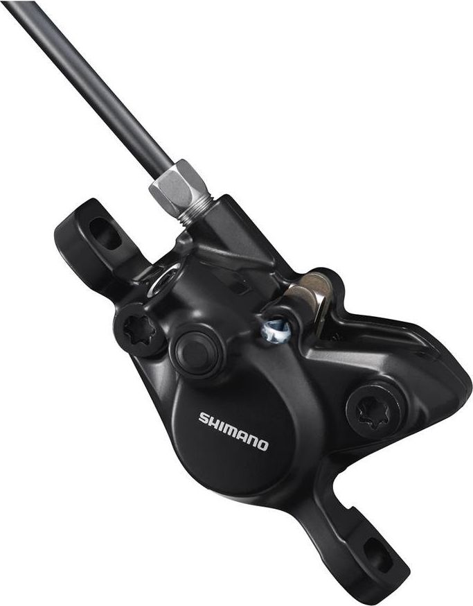 Shimano Zacisk hamulca tarczowego mechanizm P-T Shimano BR-MT200 czarny bez adaptera Uniwersalny