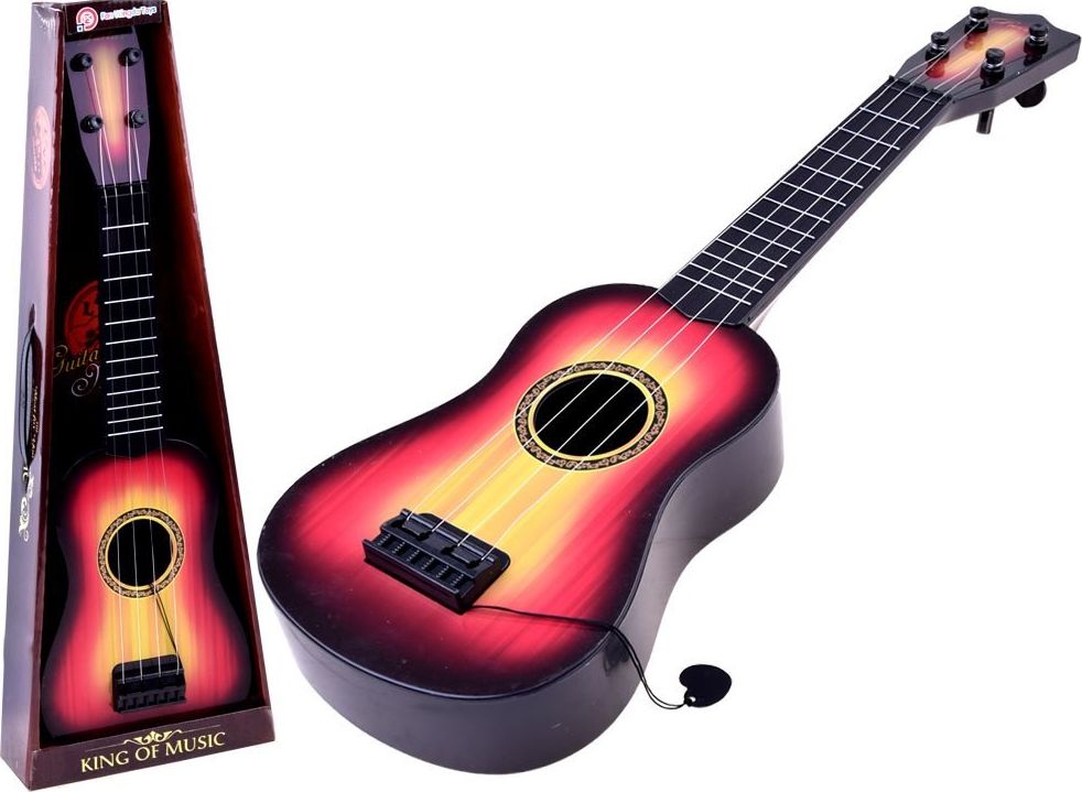 Jokomisiada Zabawka Gitara metalowe struny + piórko IN0095