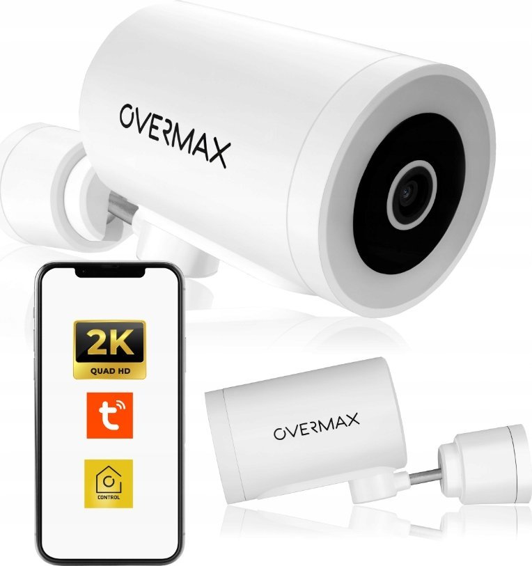 Kamera Ip Bullet Zewnętrzne Obrotowa 4 Mpx 2560X1440 Alarm Powiadomienia