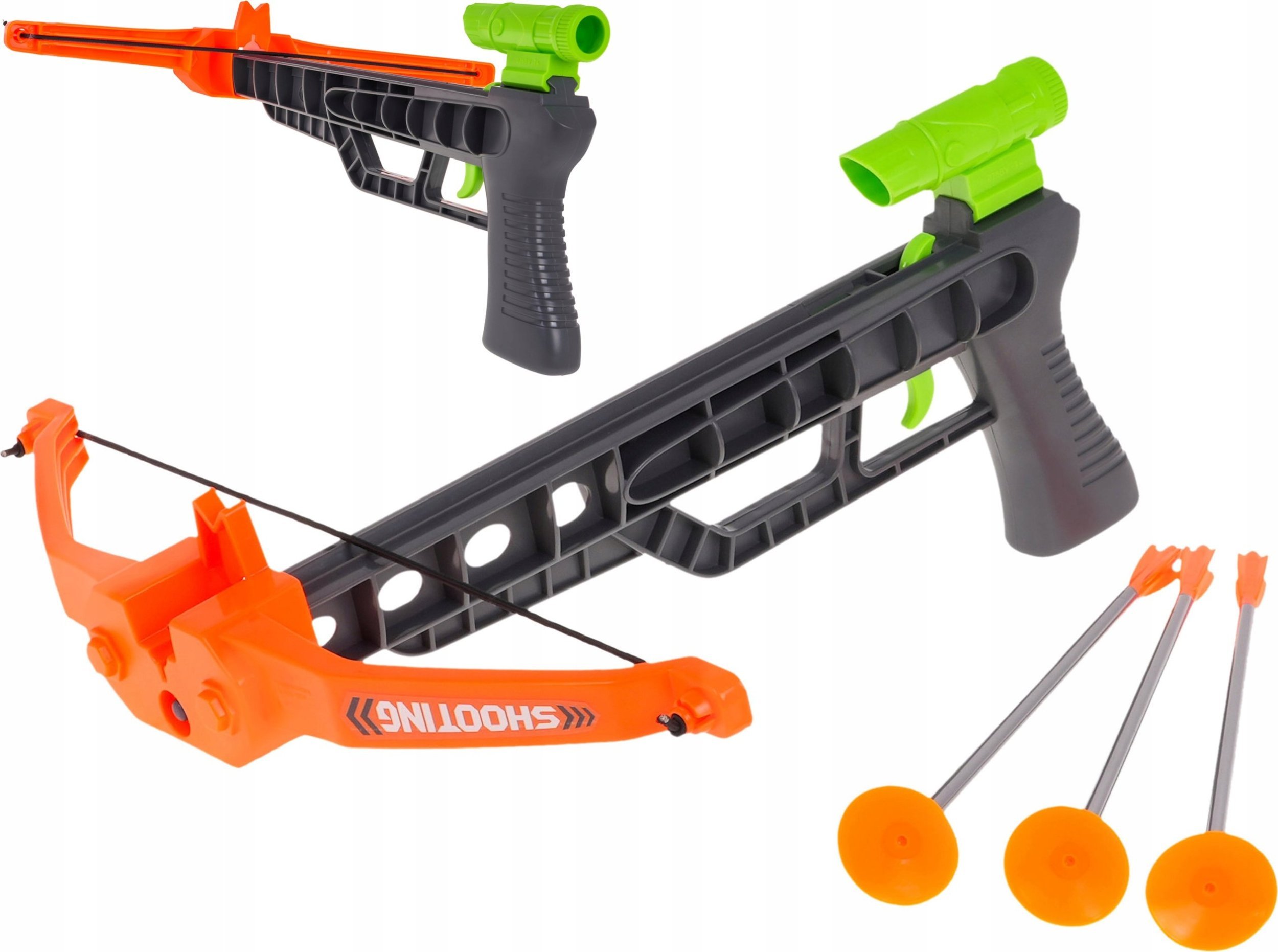 Triton Kusza z Tarczą dla dzieci 6+ Zabawka Sportowa + 3 Bełty + Kartonowa Tarcza