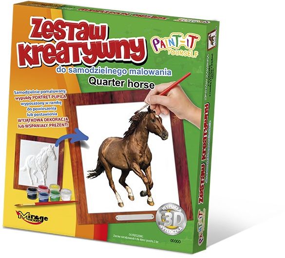 Zestaw kreatywny Quarter horse