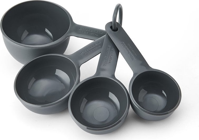 KitchenAid Miarki kuchenne cups 4 szt. Charcoal Gray