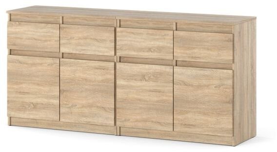 Komoda Do Salonu Szafka 5 Szuflad 160cm Do Sypialni Sonoma San Sebastian