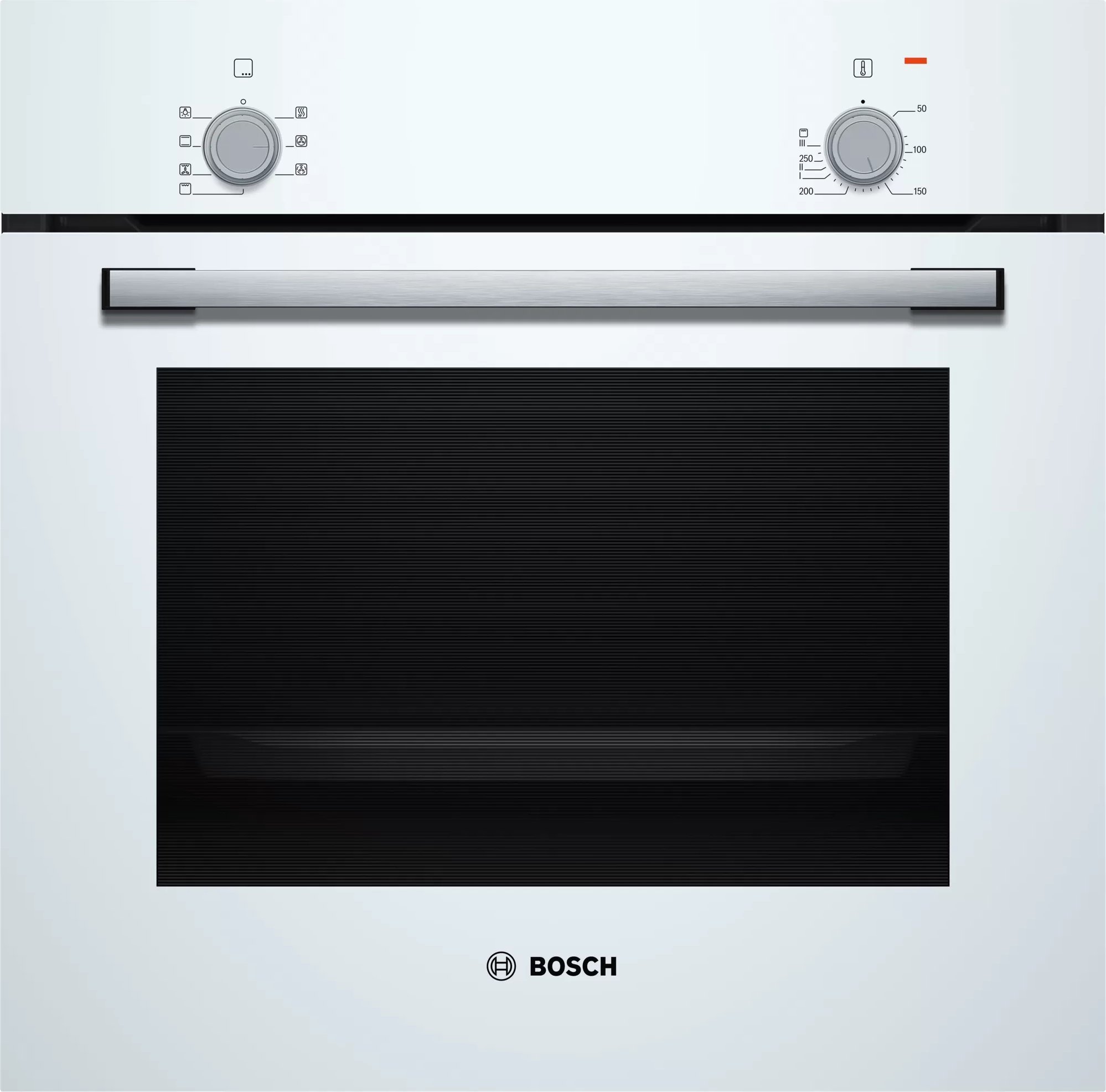 Bosch Oven | HBF010BV1S | 66 L | Electric | Manual | Control knob | Height 59.5 cm | Width 59.4 cm | White
