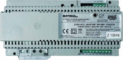 Miwi Urmet ZASILACZ URMET 1052/31R