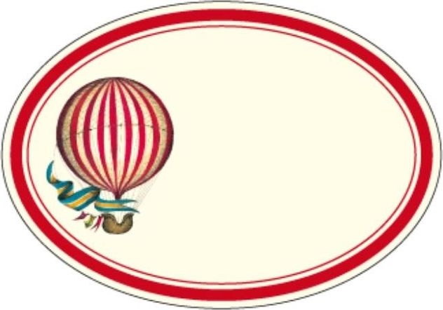 Rossi Naklejki dekoracyjne ETK 227 Balon 6szt ROSSI