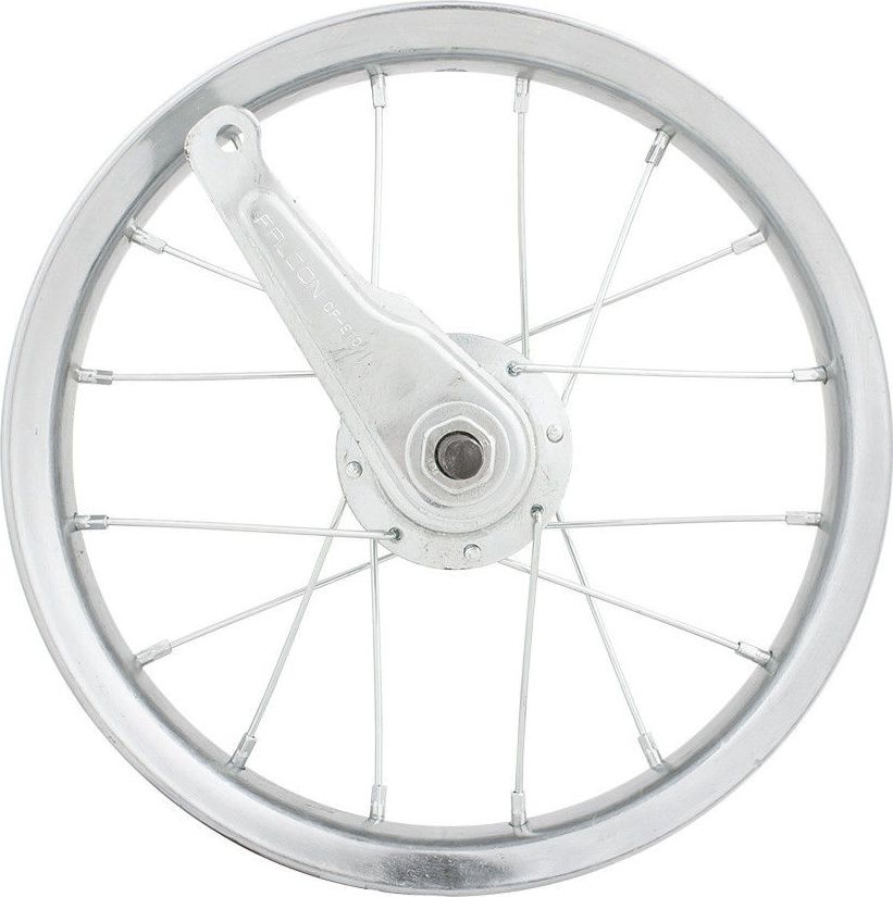 Koło tylne stalowe 12" z piastą samohamowną Falcon uniwersalny