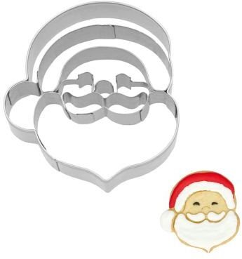 Birkmann Wykrojnik Głowa Świętego Mikołaja 6 cm