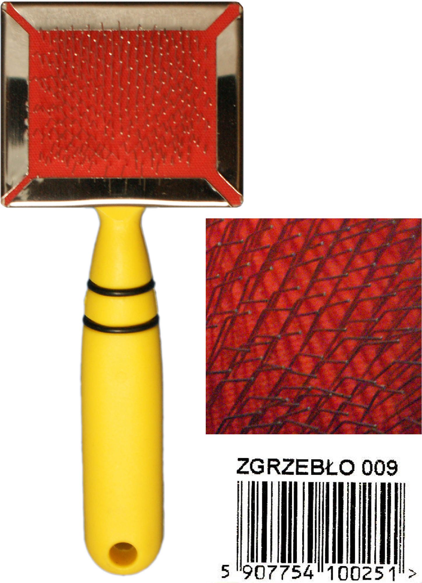 LESSIE-LAND ZGRZEBŁO 009 METALOWE MAŁE