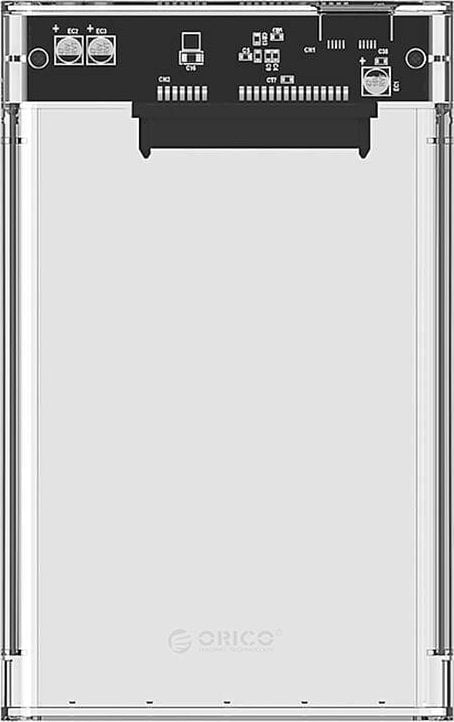 Orico Obudowa dysku 2139 HDD/SSD 2,5", 5Gbps, USB-A do USB Micro-B (przezroczysty)