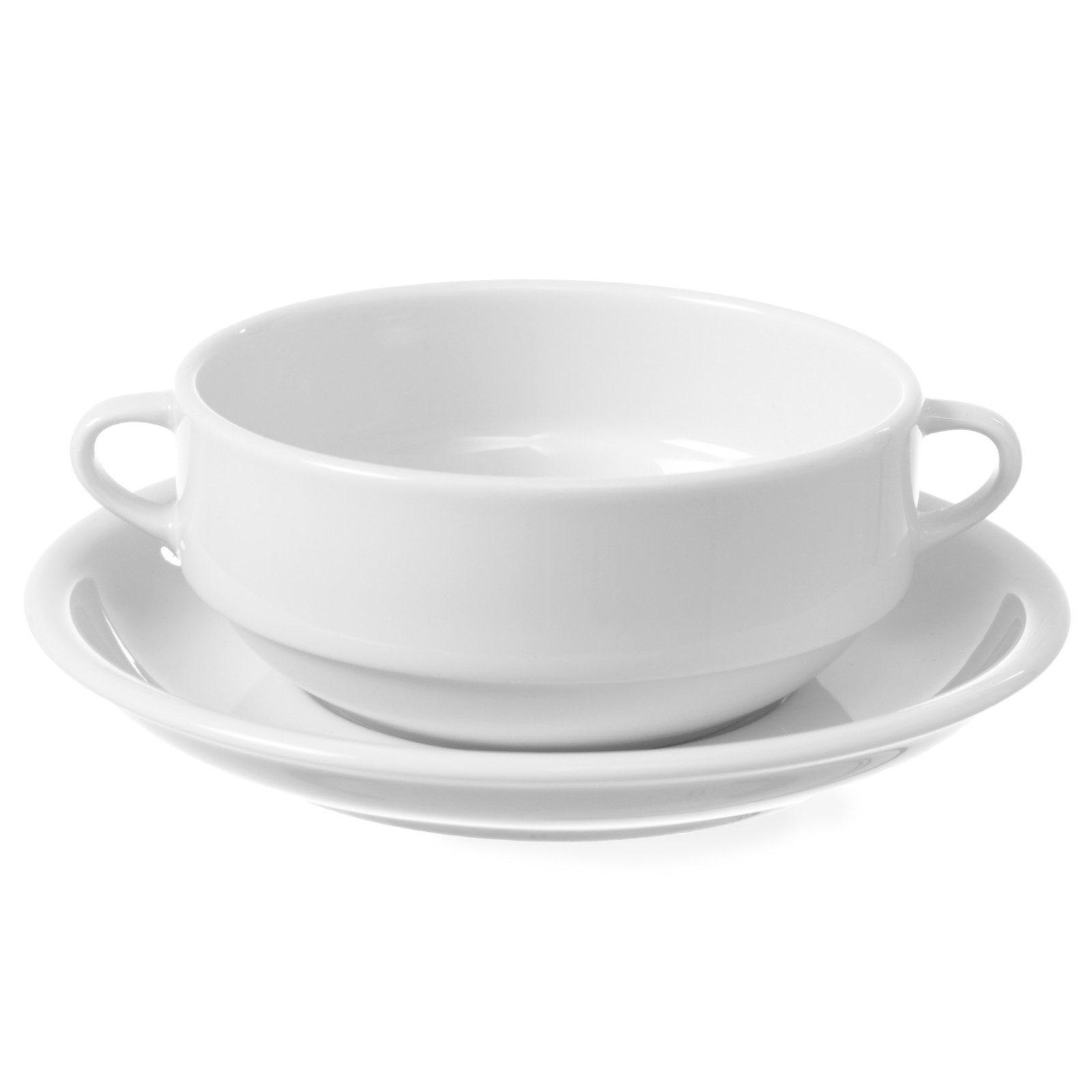 Hendi Spodek z porcelany do bulionówki OPTIMA śr. 170mm zestaw 12szt. - Hendi 770931 Spodek z porcelany do bulionówki OPTIMA śr. 170mm zestaw 12szt. -