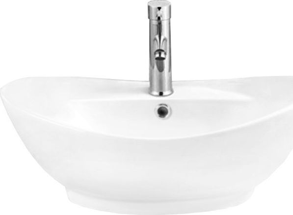 Umywalka Mexen Mexen Kiara umywalka nablatowa 59 x 40 cm biała (21645900)