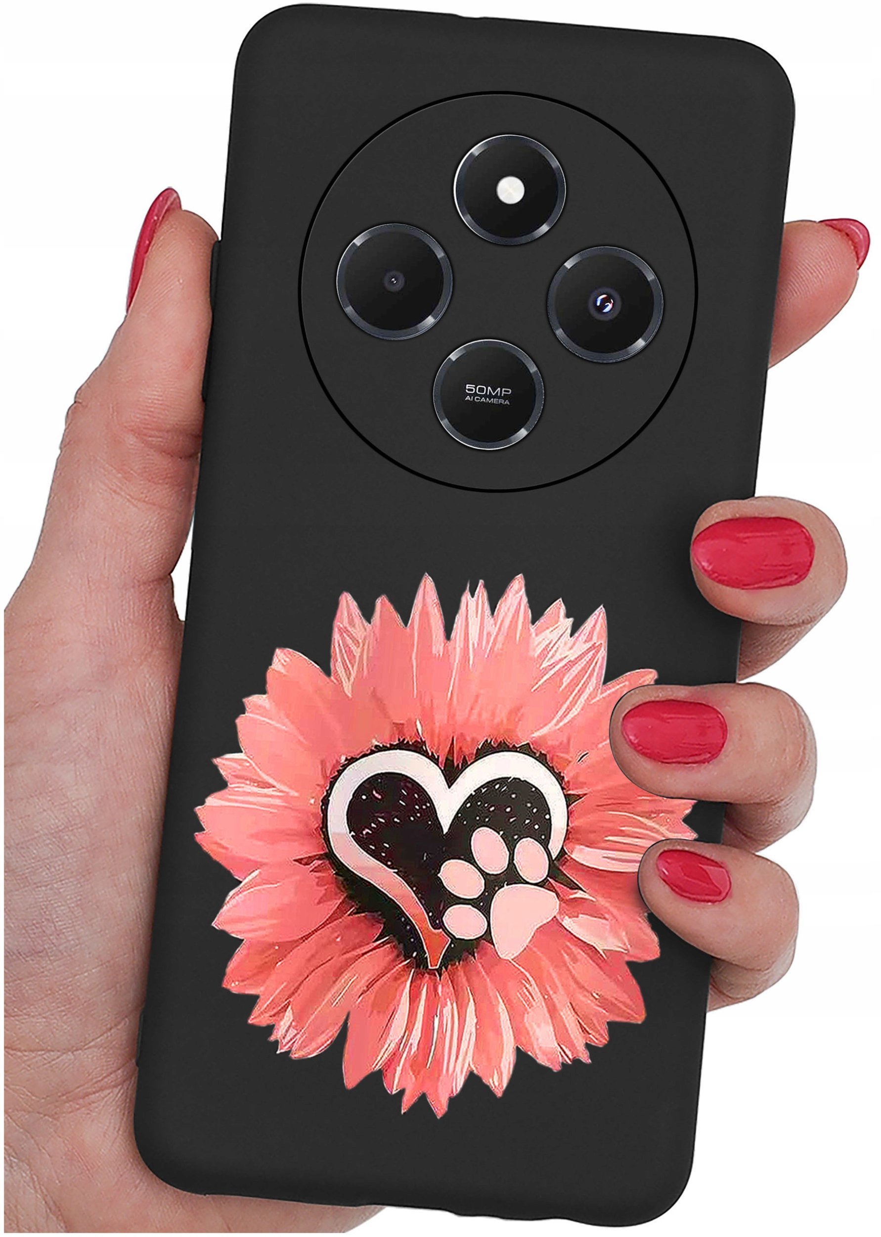 Etui do Xiaomi Redmi 14C WZORY |SILIKONOWE MATT CASE + SZKŁO 9H