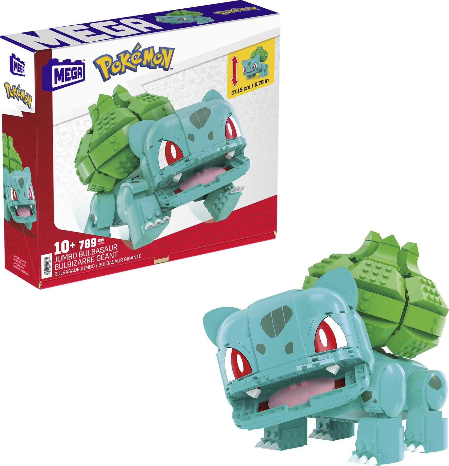Mattel MEGA™ Pokémon™ Duży Bulbasaur (HNT96)