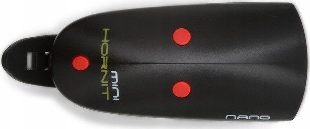 Hornit Lampka rowerowa z klaksonem Nano Black /Red (6266BLR)