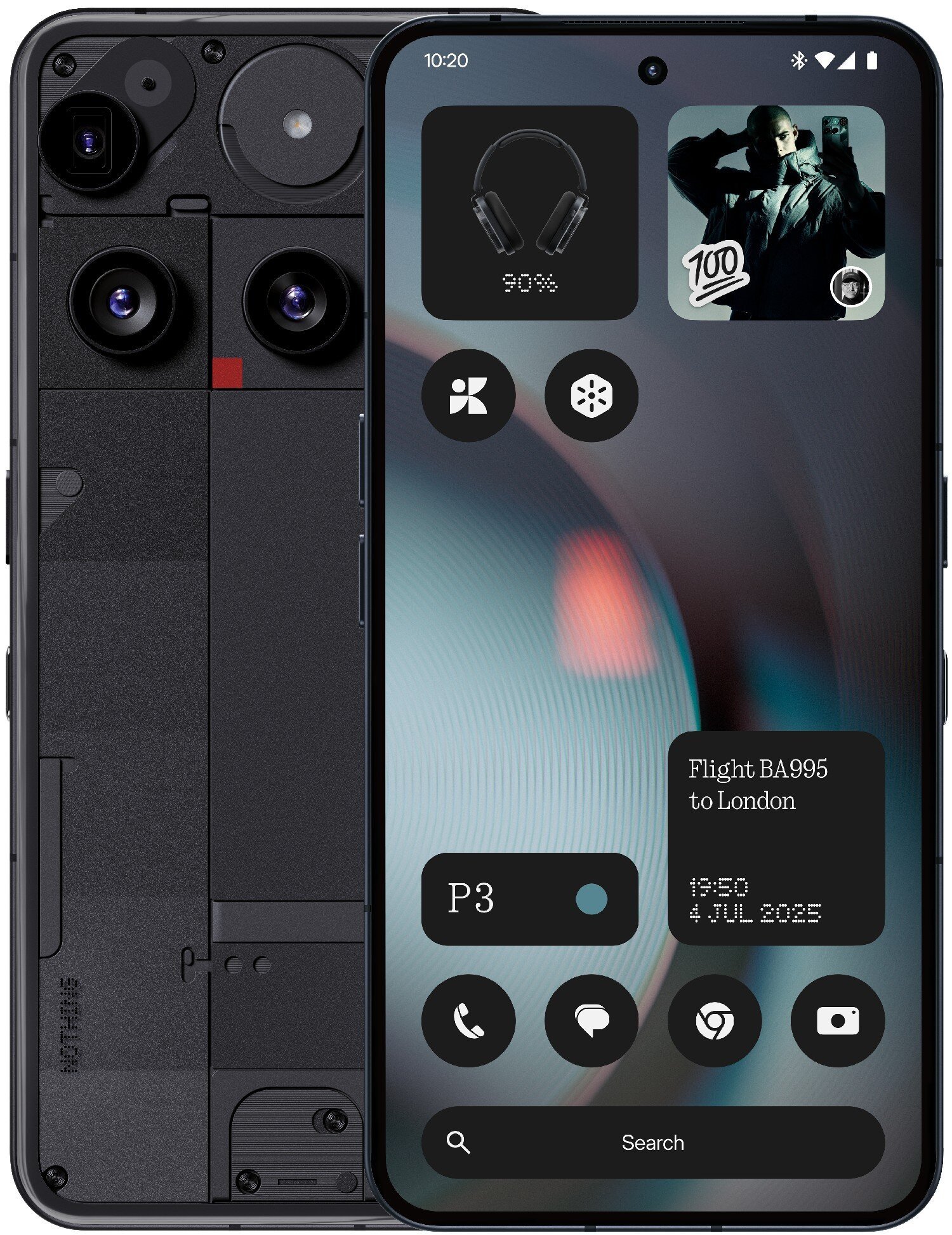 Smartfon Nothing Phone (3) 5G 12/256GB Czarny (A10000022)