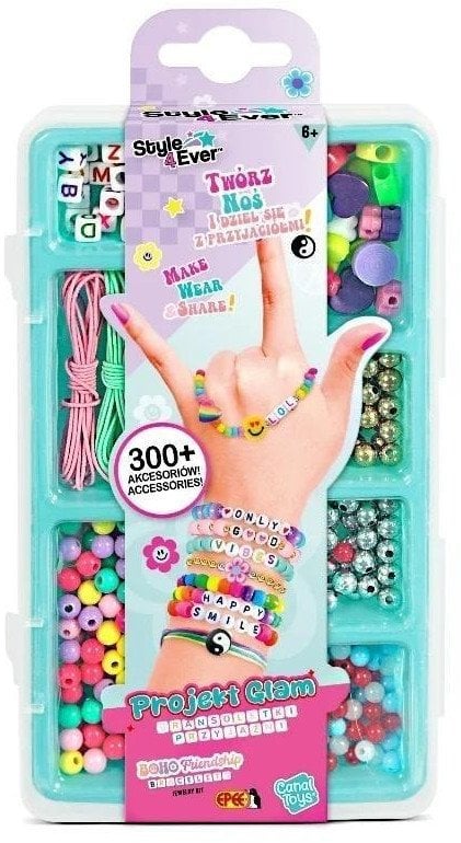 Zestaw kreatywny Projekt Glam, Bransoletki Przyjaźni Epee