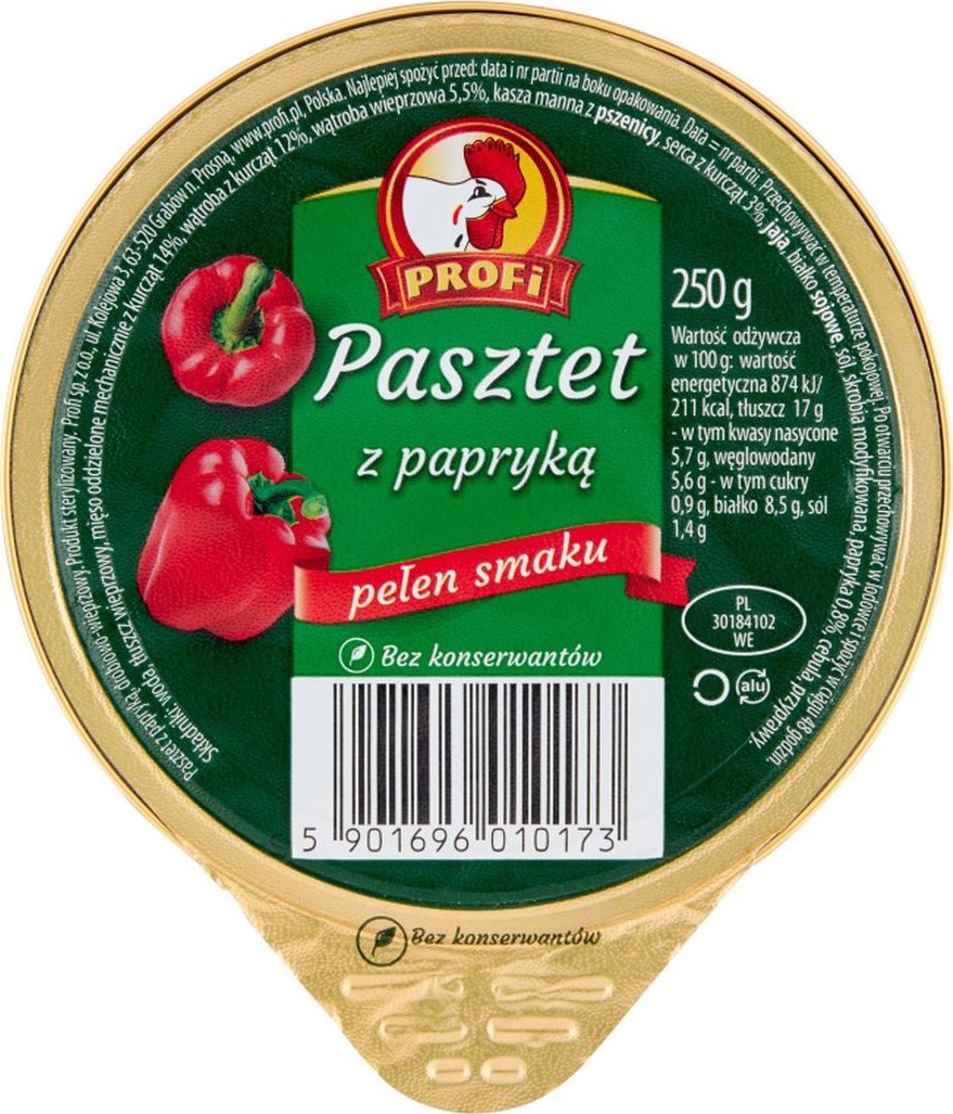 Profi Profi Pasztet z papryką 250 g
